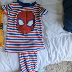 Gap spider man short and top pj